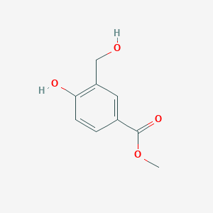 molecular formula C9H10O4 B8738095 Methyl 4-hydroxy-3-(hydroxymethyl)benzoate CAS No. 59648-31-6