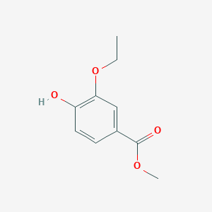 molecular formula C10H12O4 B8738144 3-Ethoxy-4-hydroxy-benzoic acid methyl ester 