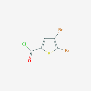 molecular formula C5HBr2ClOS B8738185 4,5-Dibromo-2-thiophenecarbonyl chloride CAS No. 21815-07-6