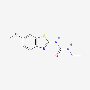 1-Ethyl-3-(6-methoxybenzo[d]thiazol-2-yl)urea
