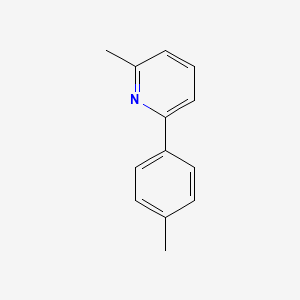 molecular formula C13H13N B8738260 2-Methyl-6-(4-methylphenyl)pyridine 