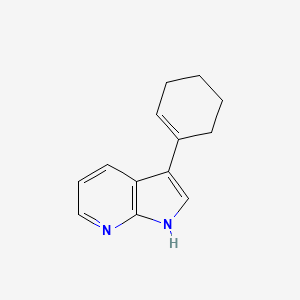 3-(Cyclohex-1-EN-1-YL)-1H-pyrrolo[2,3-B]pyridine