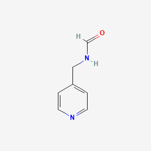 molecular formula C7H8N2O B8738269 N-(4-pyridylmethyl)formamide 