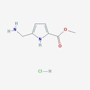 Methyl 5-(aminomethyl)-1H-pyrrole-2-carboxylate hydrochloride