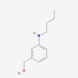 molecular formula C11H17NO B8738453 [3-(Butylamino)phenyl]methanol 