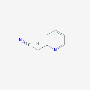 2-(Pyridin-2-YL)propanenitrile