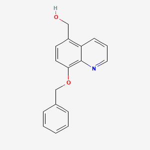 (8-(Benzyloxy)quinolin-5-yl)methanol