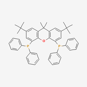 molecular formula C47H48OP2 B8738812 (R,R)-2,7-DI-Tert-butyl-9,9-dimethyl-4,5-bis(methylphenylphosphino)xanthene 