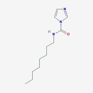 molecular formula C12H21N3O B8738864 N-octyl-1H-imidazole-1-carboxamide CAS No. 93605-62-0