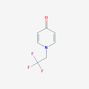 B8739045 1-(2,2,2-Trifluoroethyl)pyridin-4(1H)-one CAS No. 101234-96-2