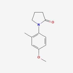 1-(4-Methoxy-2-methylphenyl)pyrrolidin-2-one