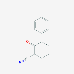 B087394 2-Oxo-3-phenylcyclohexane-1-carbonitrile CAS No. 13658-18-9