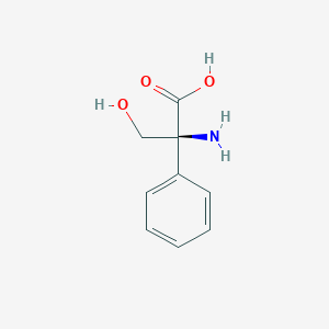 molecular formula C9H11NO3 B8739603 (S)-2-amino-3-hydroxy-2-phenylpropanoic acid 