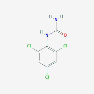 molecular formula C7H5Cl3N2O B8739805 2,4,6-Trichlorophenylurea 