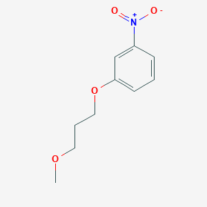 molecular formula C10H13NO4 B8740081 1-(3-Methoxypropoxy)-3-nitrobenzene 