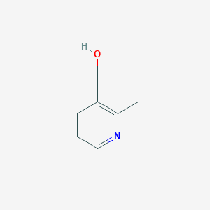 molecular formula C9H13NO B8740141 2-(2-Methylpyridin-3-yl)propan-2-ol 
