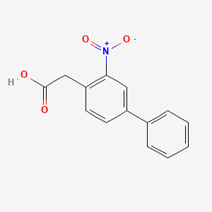 3-Nitro-biphenyl-4-acetic acid