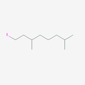 molecular formula C10H21I B8740171 1-Iodo-3,7-dimethyloctane CAS No. 124186-79-4