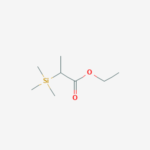 B8740193 Ethyl 2-(trimethylsilyl)propanoate CAS No. 13950-55-5
