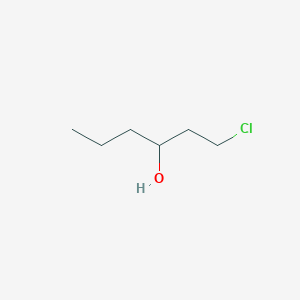 molecular formula C6H13ClO B8740207 1-Chlorohexan-3-ol CAS No. 52418-81-2