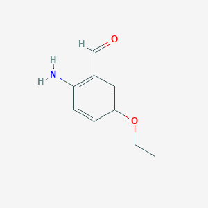 molecular formula C9H11NO2 B8740340 2-Amino-5-ethoxybenzaldehyde CAS No. 70127-97-8