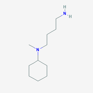 molecular formula C11H24N2 B8740380 N1-cyclohexyl-N1-methyl-1,4-butanediamine 
