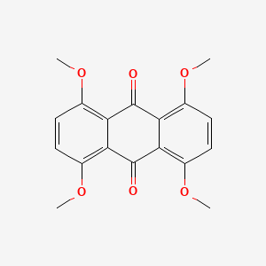 molecular formula C18H16O6 B8740442 1,4,5,8-Tetramethoxyanthracene-9,10-dione CAS No. 63229-37-8