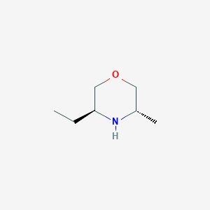(3S,5S)-3-ethyl-5-methylmorpholine