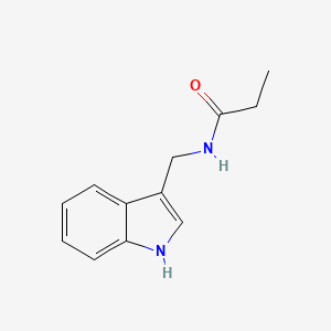 N-[(Indol-3-yl)methyl]propanamide