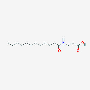 molecular formula C15H29NO3 B8740508 Lauroyl beta-alanine CAS No. 21539-56-0
