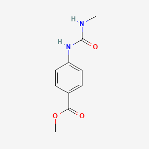 molecular formula C10H12N2O3 B8740598 methyl 4-(N-methylaminocarbonyl)aminobenzoate CAS No. 23138-61-6