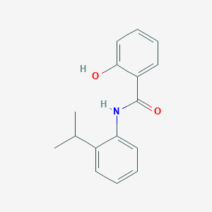 molecular formula C16H17NO2 B8740694 2'-Isopropyl-salicylanilide CAS No. 341018-40-4