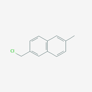 molecular formula C12H11Cl B8740902 2-(Chloromethyl)-6-methylnaphthalene CAS No. 61187-17-5