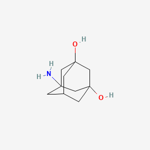 molecular formula C10H17NO2 B8740986 5-Aminoadamantane-1,3-diol 