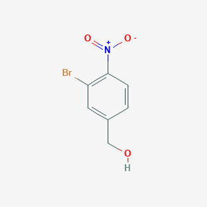 molecular formula C7H6BrNO3 B8741058 (3-Bromo-4-nitrophenyl)methanol 