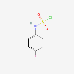 N-(4-FLUOROPHENYL)SULFAMOYL CHLORIDE