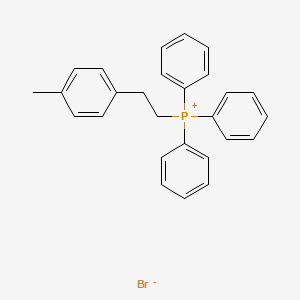 molecular formula C27H26BrP B8741132 p-Methylphenethyltriphenylphosphonium bromide CAS No. 63035-49-4