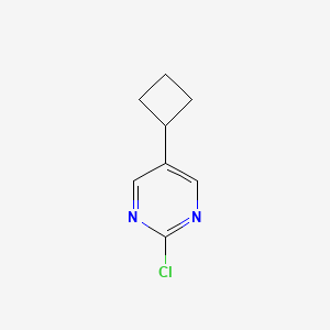 2-Chloro-5-cyclobutylpyrimidine