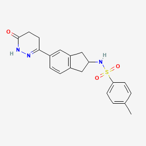 6-(2-p-Toluenesulphonamido-indan-5-yl)-4,5-dihydropyridazin-3(2H)-one