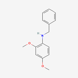 molecular formula C15H17NO2 B8741512 N-Benzyl-2,4-dimethoxyaniline CAS No. 85775-69-5