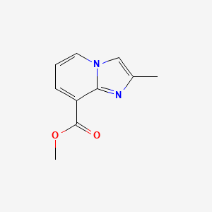 molecular formula C10H10N2O2 B8741556 Methyl 2-methylimidazo[1,2-a]pyridine-8-carboxylate 