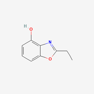 molecular formula C9H9NO2 B8741607 2-Ethylbenzo[d]oxazol-4-ol 