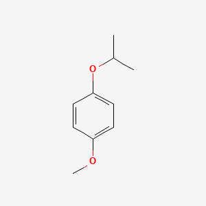 molecular formula C10H14O2 B8741618 Benzene, 1-methoxy-4-(1-methylethoxy)- CAS No. 20744-02-9