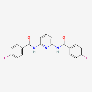 2,6-Bis(4-fluorobenzoylamino)pyridine