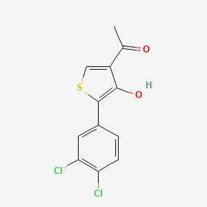 2-(3,4-Dichlorophenyl)-3-hydroxy-4-(methylcarbonyl)thiophene