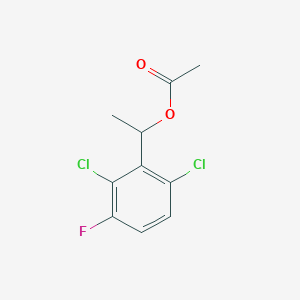 1-(2,6-Dichloro-3-fluorophenyl)ethyl acetate