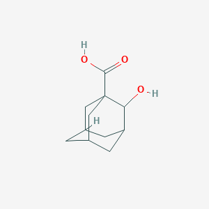 molecular formula C11H16O3 B8741782 2-Hydroxyadamantane-1-carboxylic acid CAS No. 40556-88-5