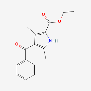 ethyl 4-benzoyl-3,5-dimethyl-1H-pyrrole-2-carboxylate