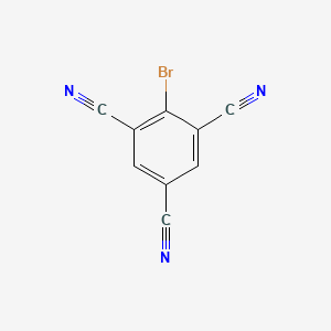 2-Bromobenzene-1,3,5-tricarbonitrile