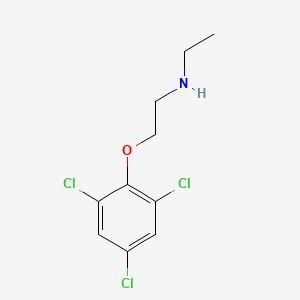 N-Ethyl-2-(2,4,6-trichlorophenoxy)ethanamine